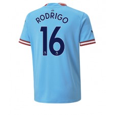 Manchester City Rodri Hernandez #16 Hemmatröja 2022-23 Korta ärmar